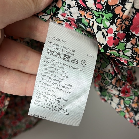 Gerard Darel Paris floral blouse - Picture 5 of 7